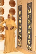 Mariam’s Ruffled A-line