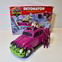 Image 4 of M.A.S.K Detonator with figure, mask and Box