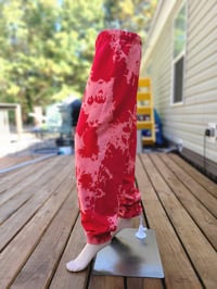 Image 2 of Chaotic Blot Red Sweatpants