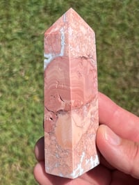 Image 7 of Pink Petal Agate Tower #2464