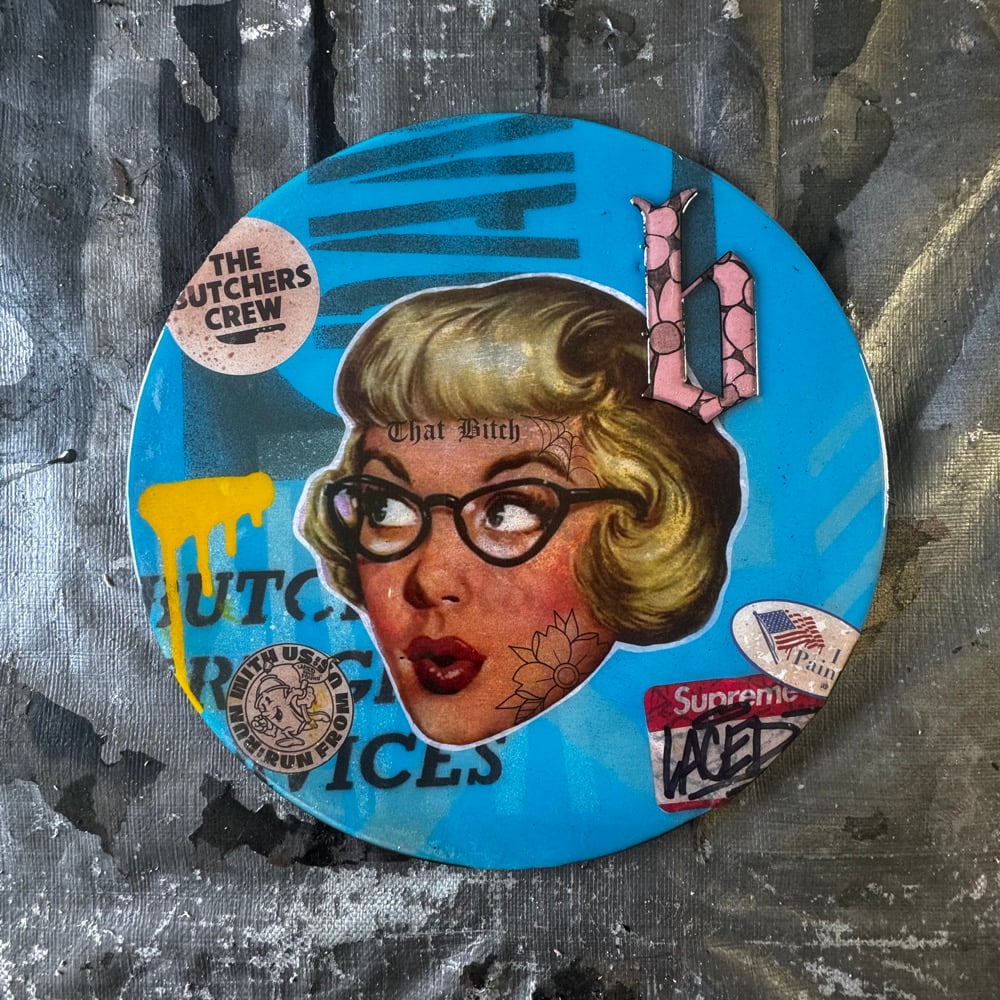 Image of B for BITCH 