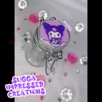 Image 1 of Kuromi Mini Glass Stash