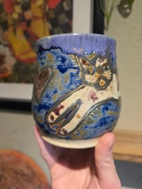 Image 8 of Kitty Love Folkart Cup