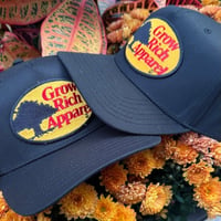 Image 4 of Grow Rich Apparel Pro Bass Shop Inspired A-Frame SnapBack