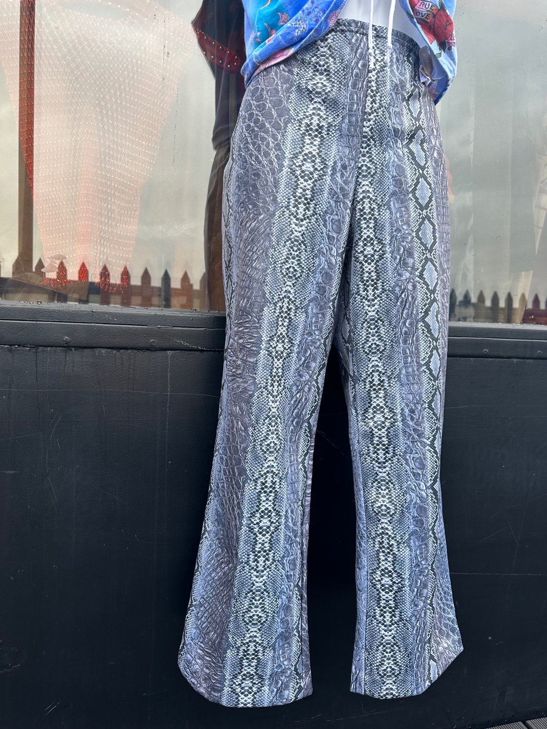 Image of 90’S SNAKESKIN TROUSERS 14/16