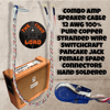 Ampturco Vintage Combo Amp Speaker Wire 
