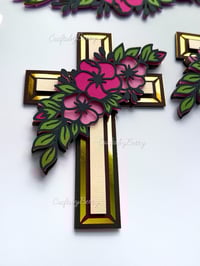 Image 4 of "HE IS RISEN" CROSS BUNDLE SVG / ARCHIVO DIGITAL