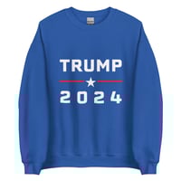 Image 3 of Trump 2024 Sweatshirt, Pro Trump Sweater, Pro America Sweatshirt, MAGA Gift