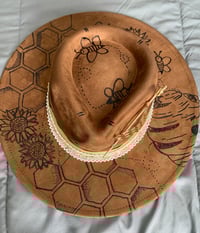 Image 2 of God Is Within Her Wide Brim Fedora Hat
