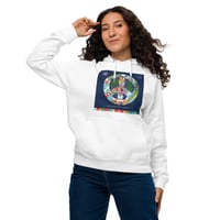 Image 4 of MMUN 2025 Unisex eco raglan hoodie