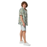 Image 4 of Grey Haunted Mansion Hawaiian Shirt
