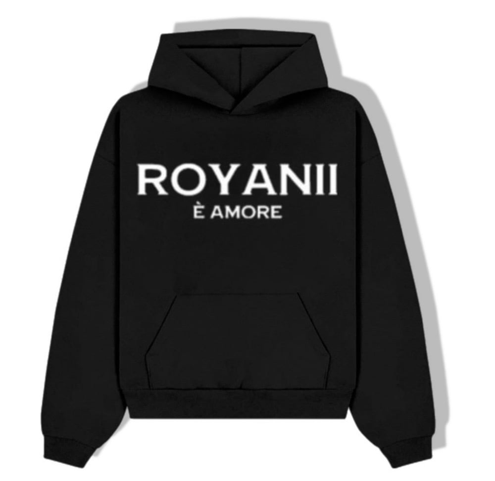 Image of Black Signature Hoodie