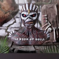 Image 1 of Officially Licensed Iron Maiden Book of Souls Eddie Bust Box