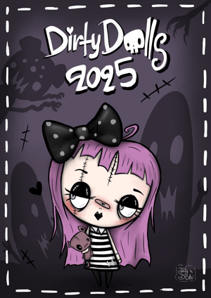 DirtyDolls Calendar 2025! Digital 