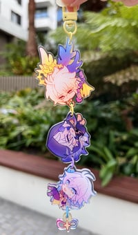 Image 2 of phailings linked keychain