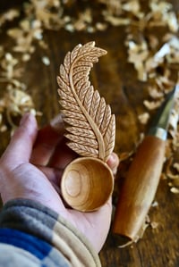 Image 1 of Fern Leaf Scoop 