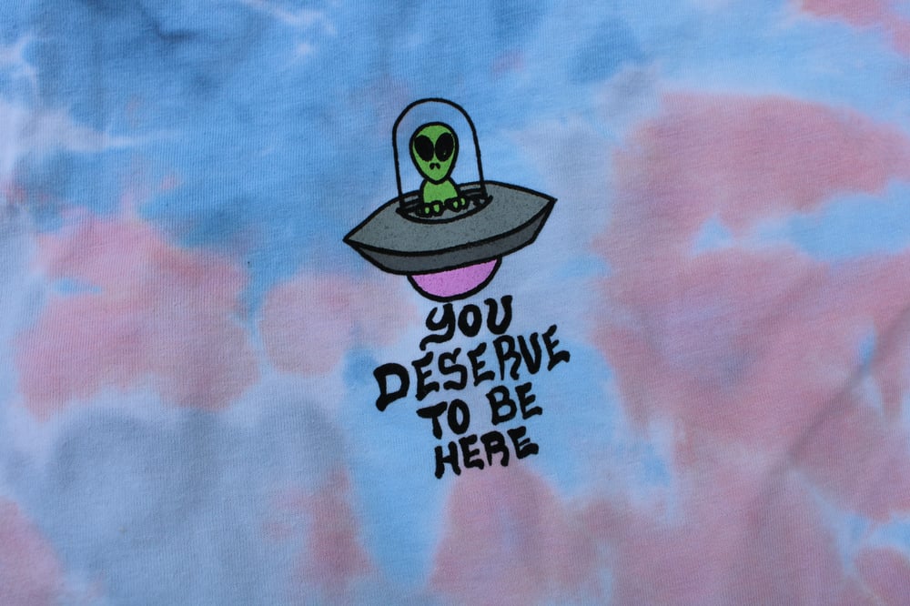 Image of Earth Day Is Everyday  2023 (Pink Tie Dye Tee)
