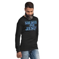 Image 4 of Soldier For Jesus ICE Unisex Long Sleeve Tee