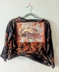 Image 1 of Goddess Hekate. Cropped long sleeve top