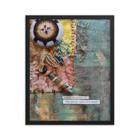 Image 3 of Live Gently Framed Print