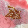 Antique Silk Furisode (Cream & Pink with Butterflies) 