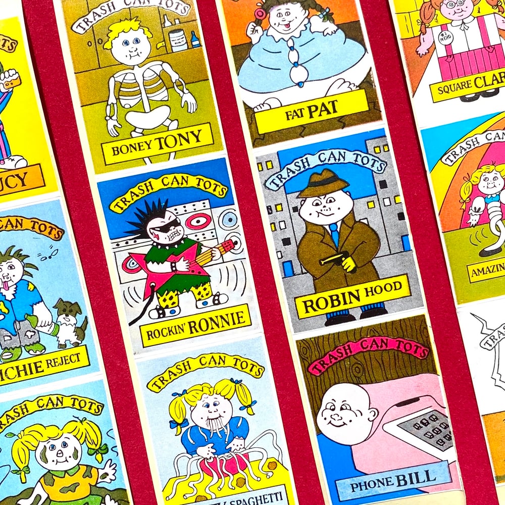Trash Can Tots Stickers