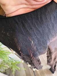 Image 2 of NWT black pearl  body suit 
