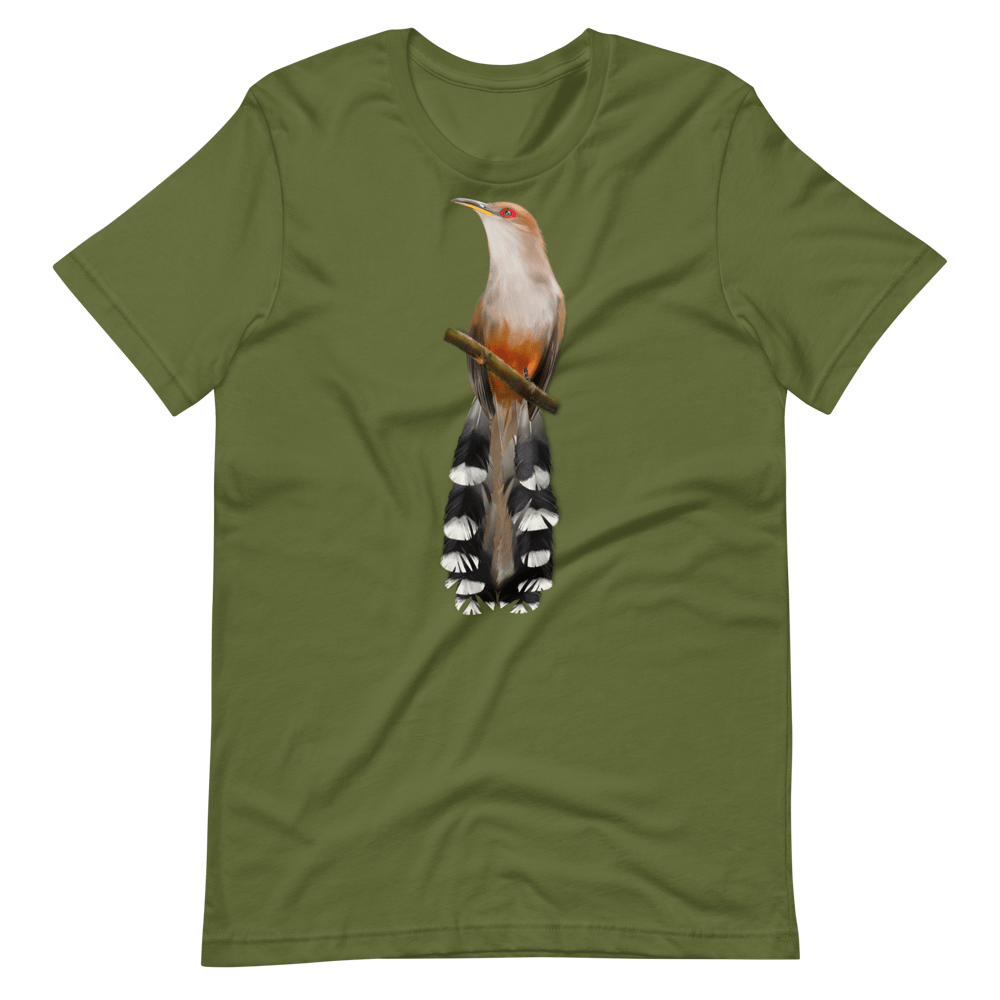 Pájaro Bobo Mayor | Puerto Rican Lizard Cuckoo Unisex T-Shirt