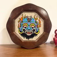 Image 4 of Mike Malone Barong Mask Jewelry Box Embroidery 