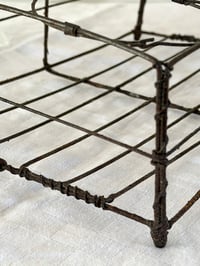 Image 3 of Panier à verres ancien