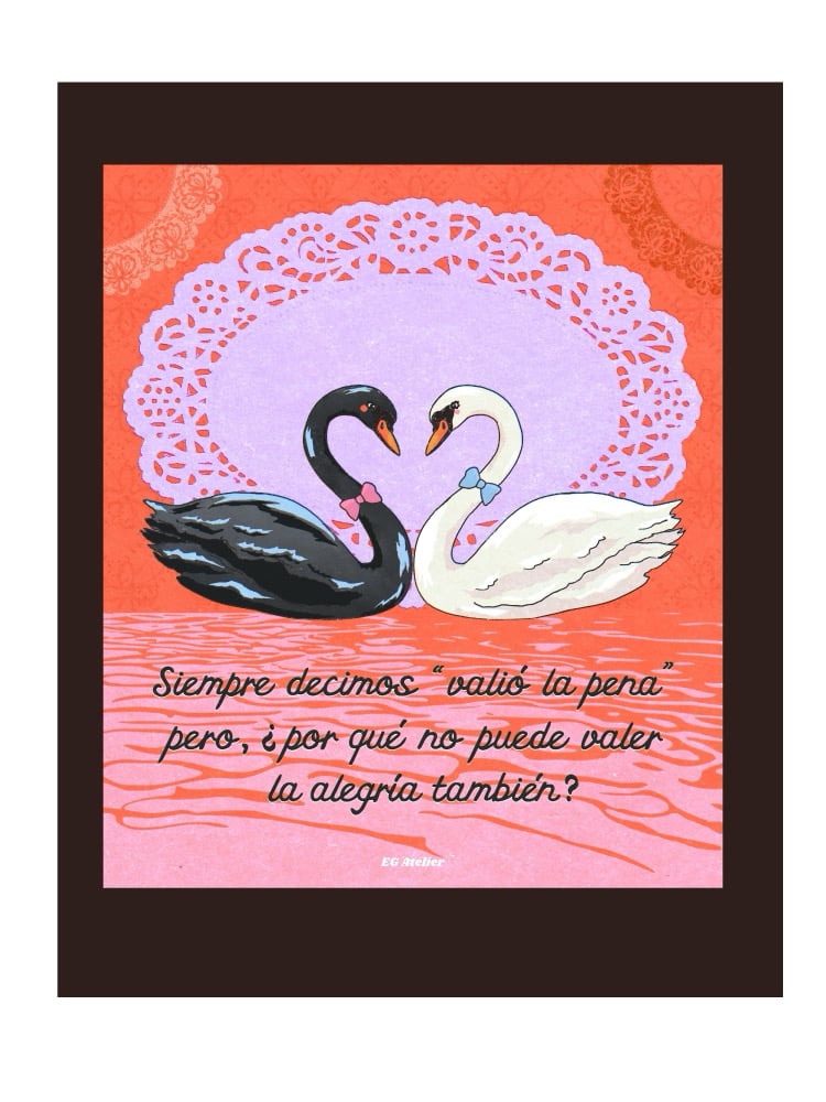 Image of La Alegría 🦢 Art Print