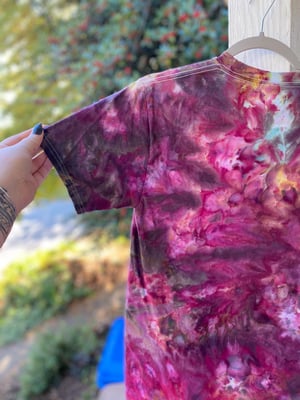 Image of SMALL Disrespect Your Surroundings Tie Dye Shirt 7