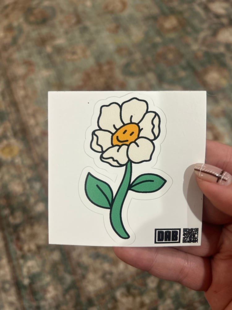 Image of Happy Flower Retro 3 Inch