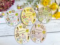 Image 1 of Large Happy Easter Egg Decoration 