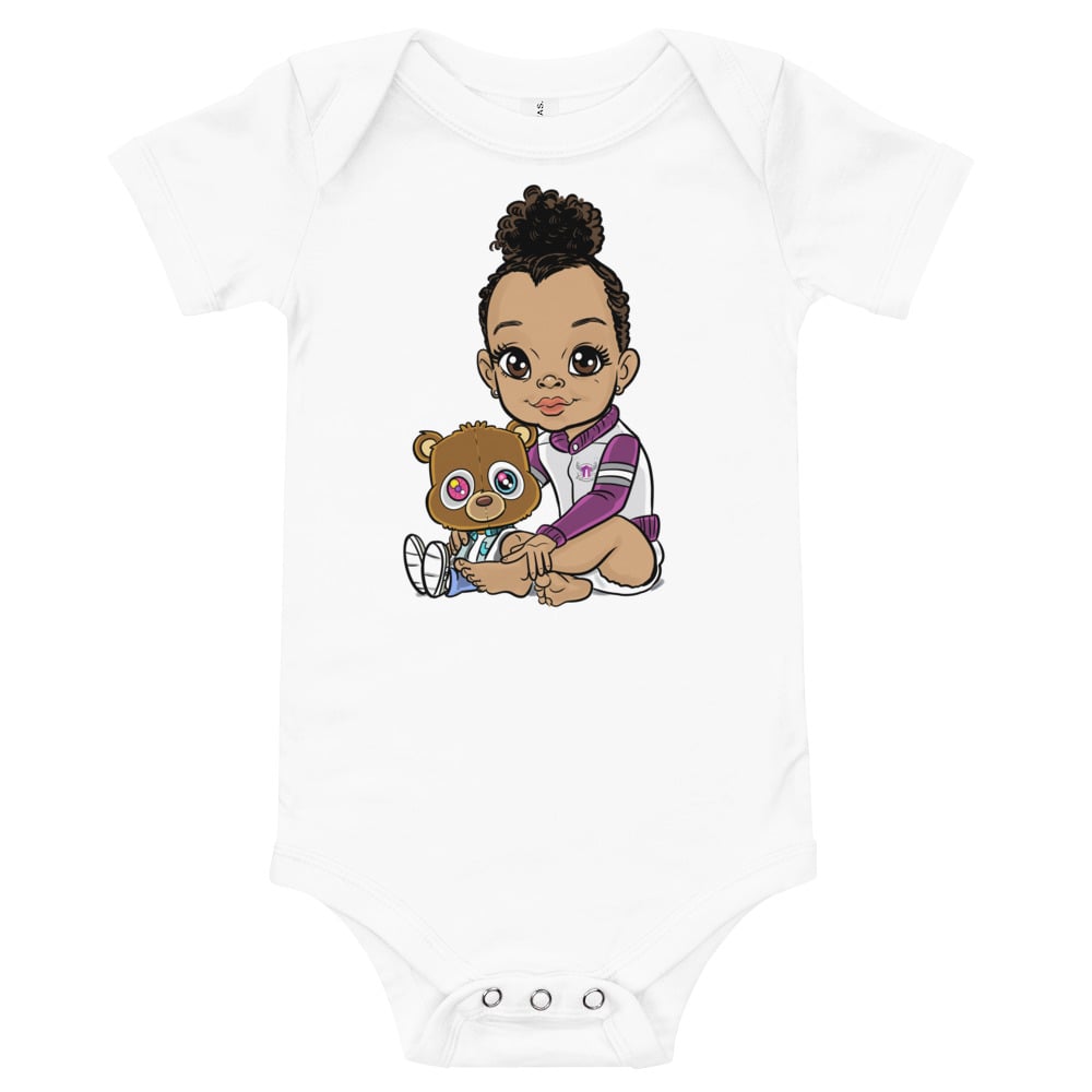 Image of Baby Roosie Bear short sleeve one piece