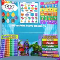 Image 1 of Hulk and Superman Learning pillows 