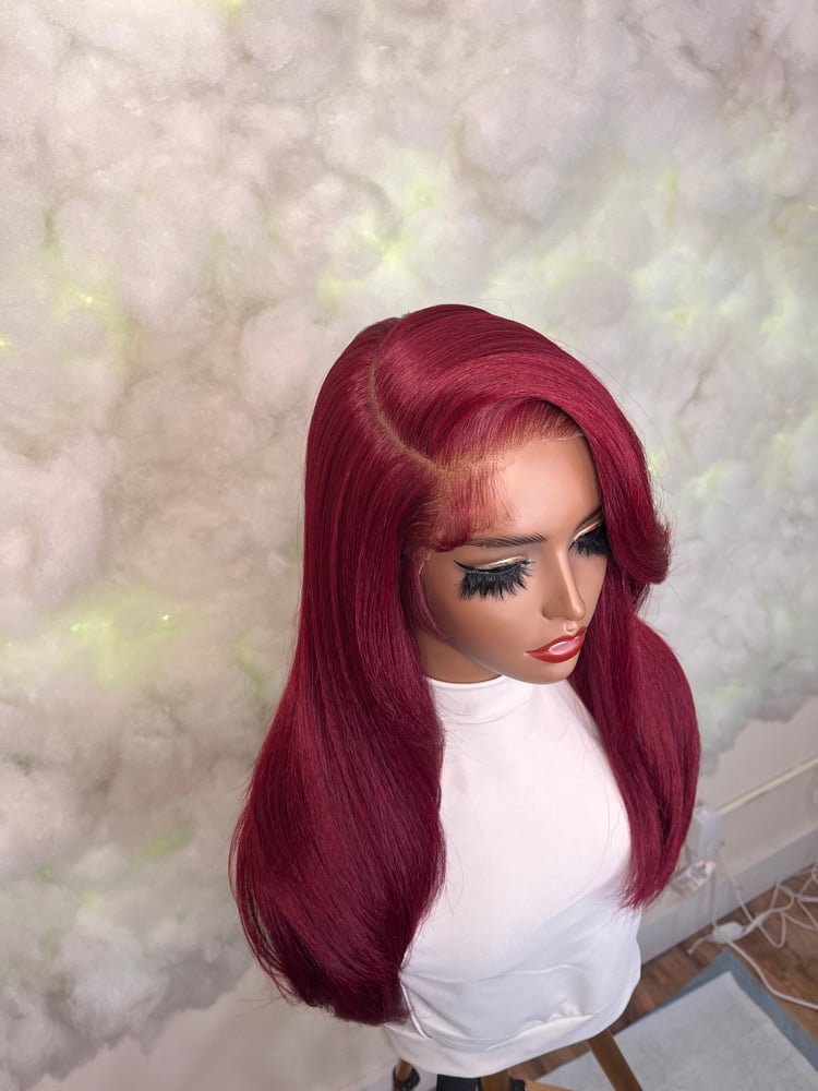 Image of Outre HD Lace Front Wig Melted Hairline Deep C Part  TruCurve 1 
