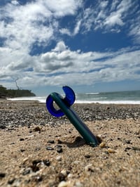 Image 5 of Surfboard Pendant Brilliant Blue and Agua Azul 