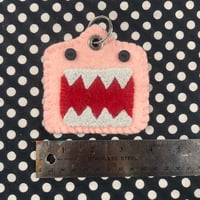 Image 2 of Pink domo keychain 