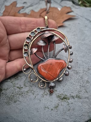Mushroom pendant 