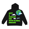 Black/White Vlli'age Global Hoodie "HARLEM"  Edition 