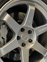 Image 4 of Titanium diamond carbon black Lug nuts.