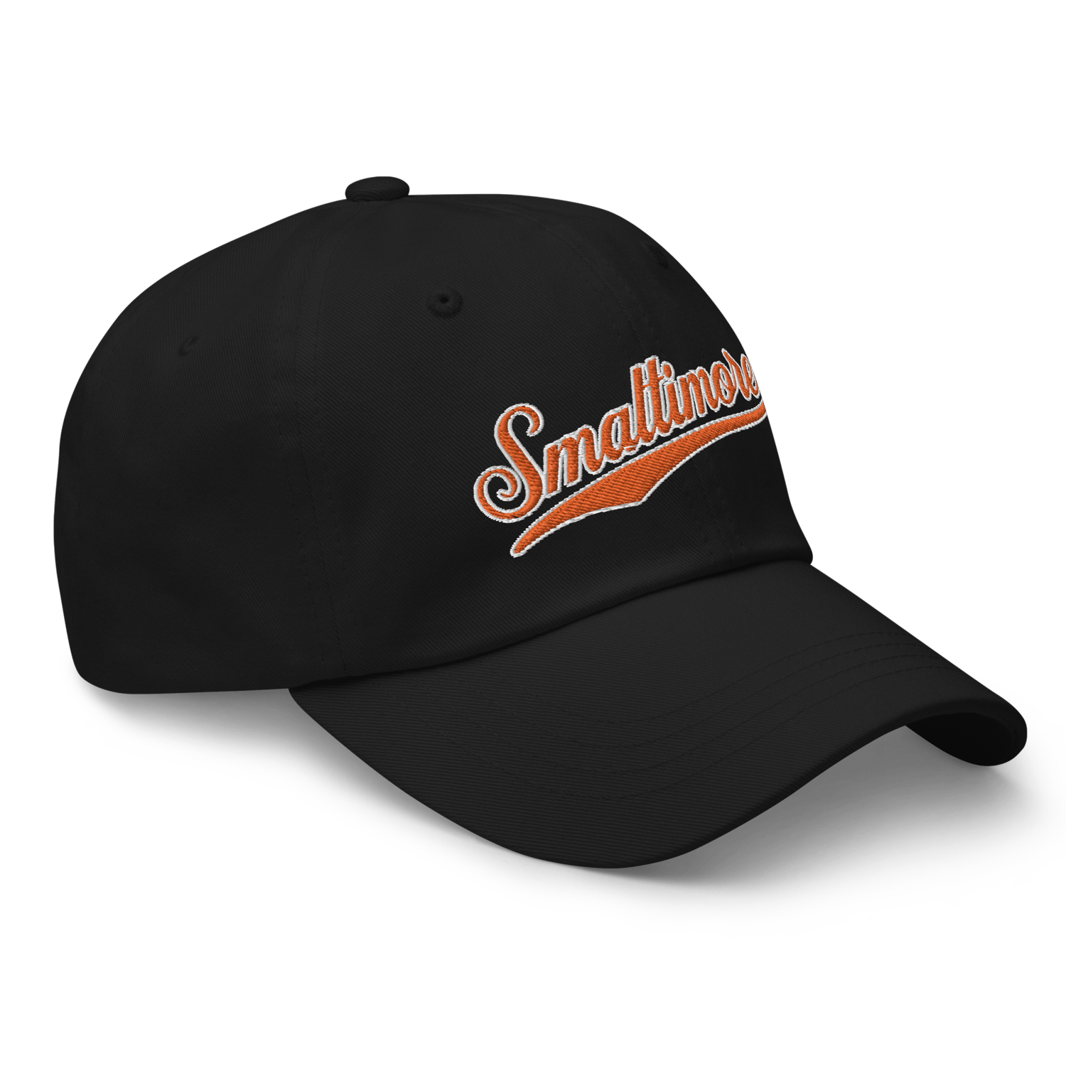 Image of Smaltimore Baltimore Dad Hat (Black)