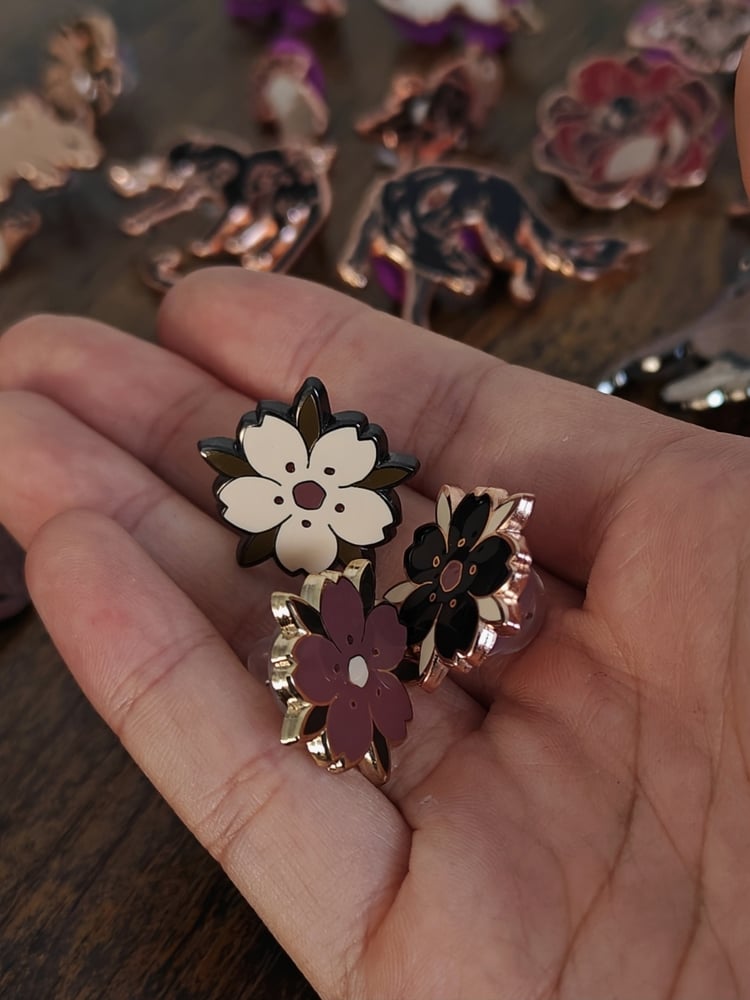 Image of Sakura collection | Mini hard enamel pin