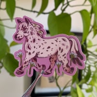 knabstrupper horsey sticker 