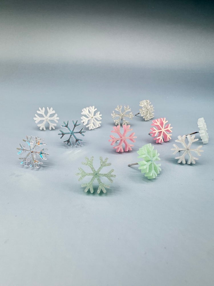 Image of Náušnice Vločky s