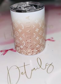 Image 1 of Designer Inspired Tea/Wine Cup