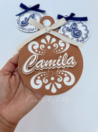 Image 1 of TALAVERA ORNAMENT SVG/ARCHIVO DIGITAL