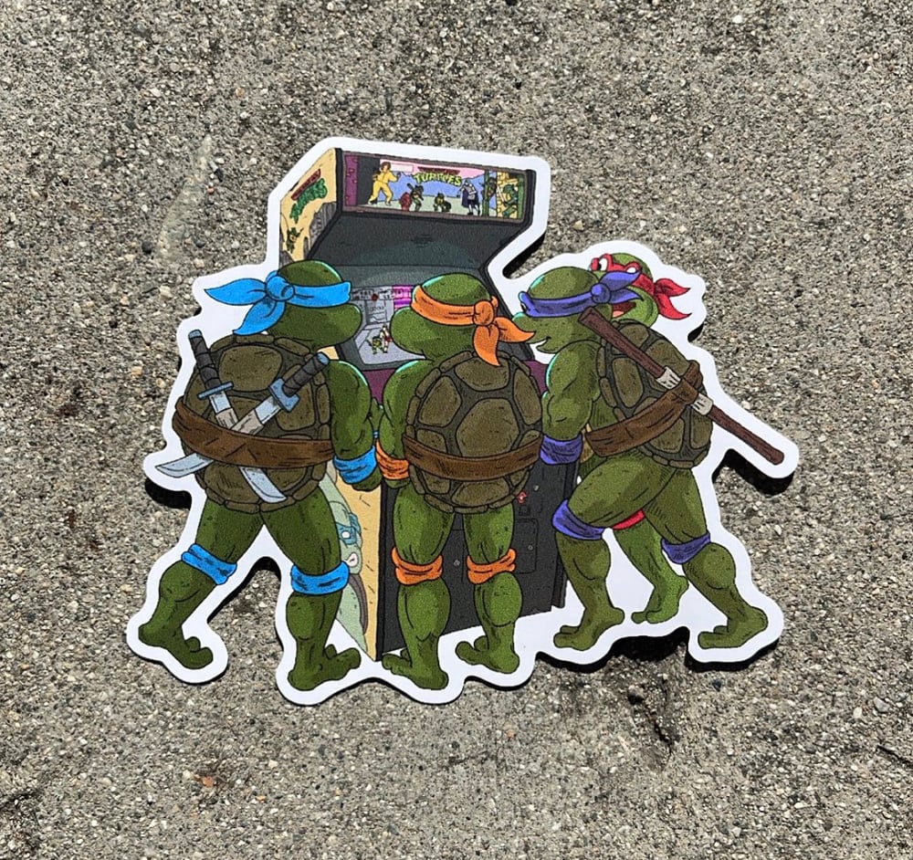 Image of Arcade Co-op Premium Vinyl Sticker
