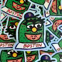 Image 1 of Monster Head Sticker